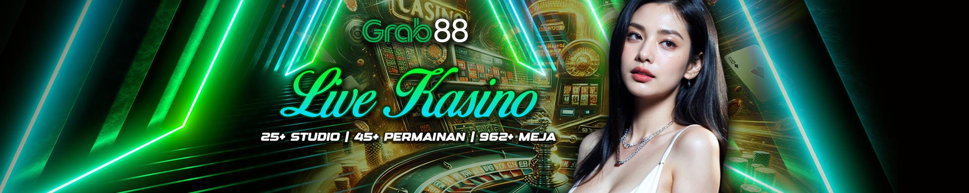 Grab88 Live Casino Banner 2024